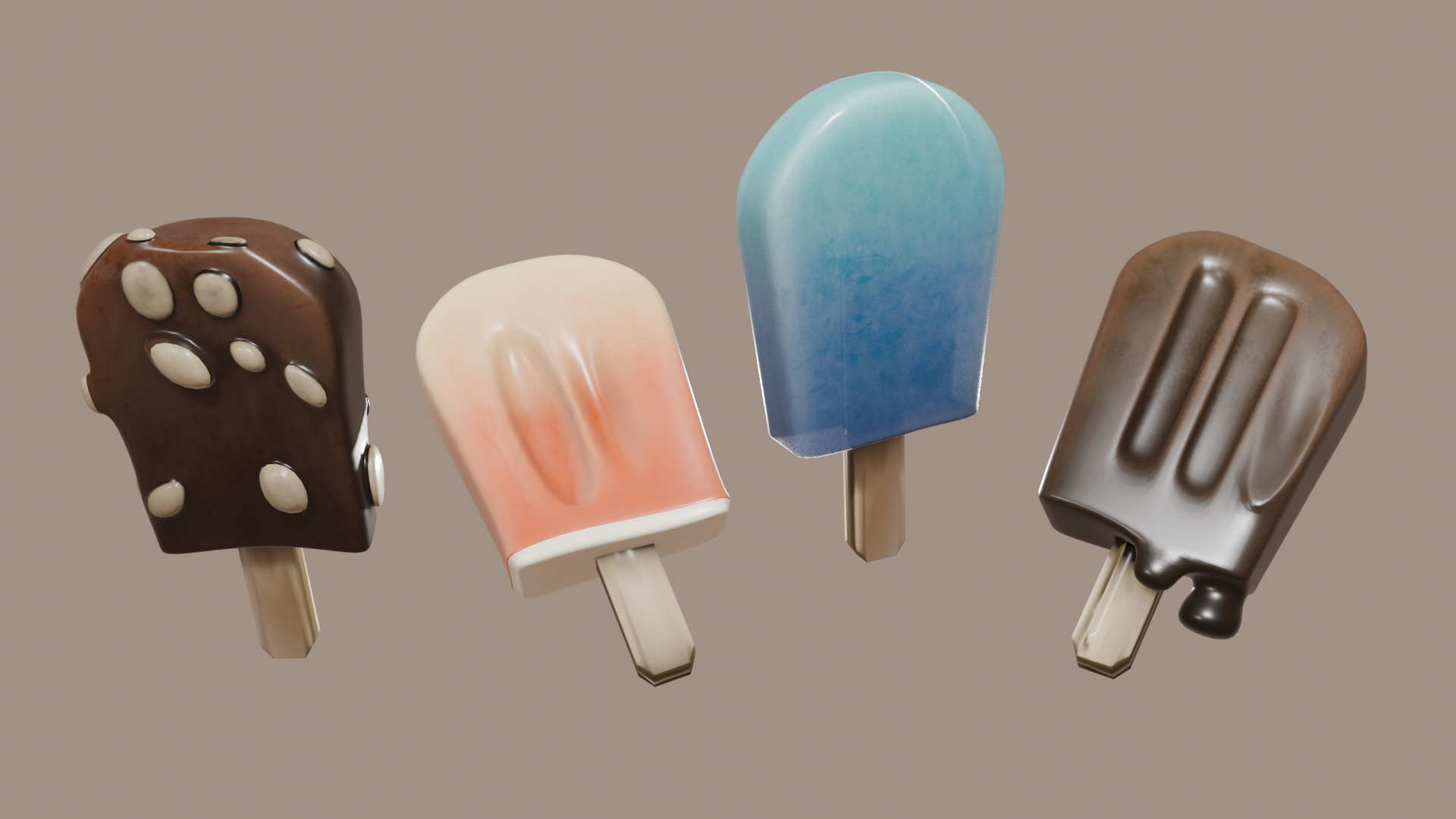 Stylized Popsicles! preview image 1